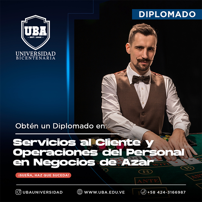 Servicios al CIiente y Operaciones del Personal en Negocios de Azar