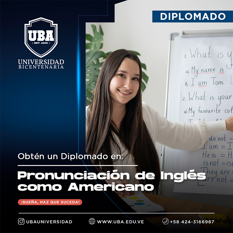 Pronunciación de Inglés como Americano
